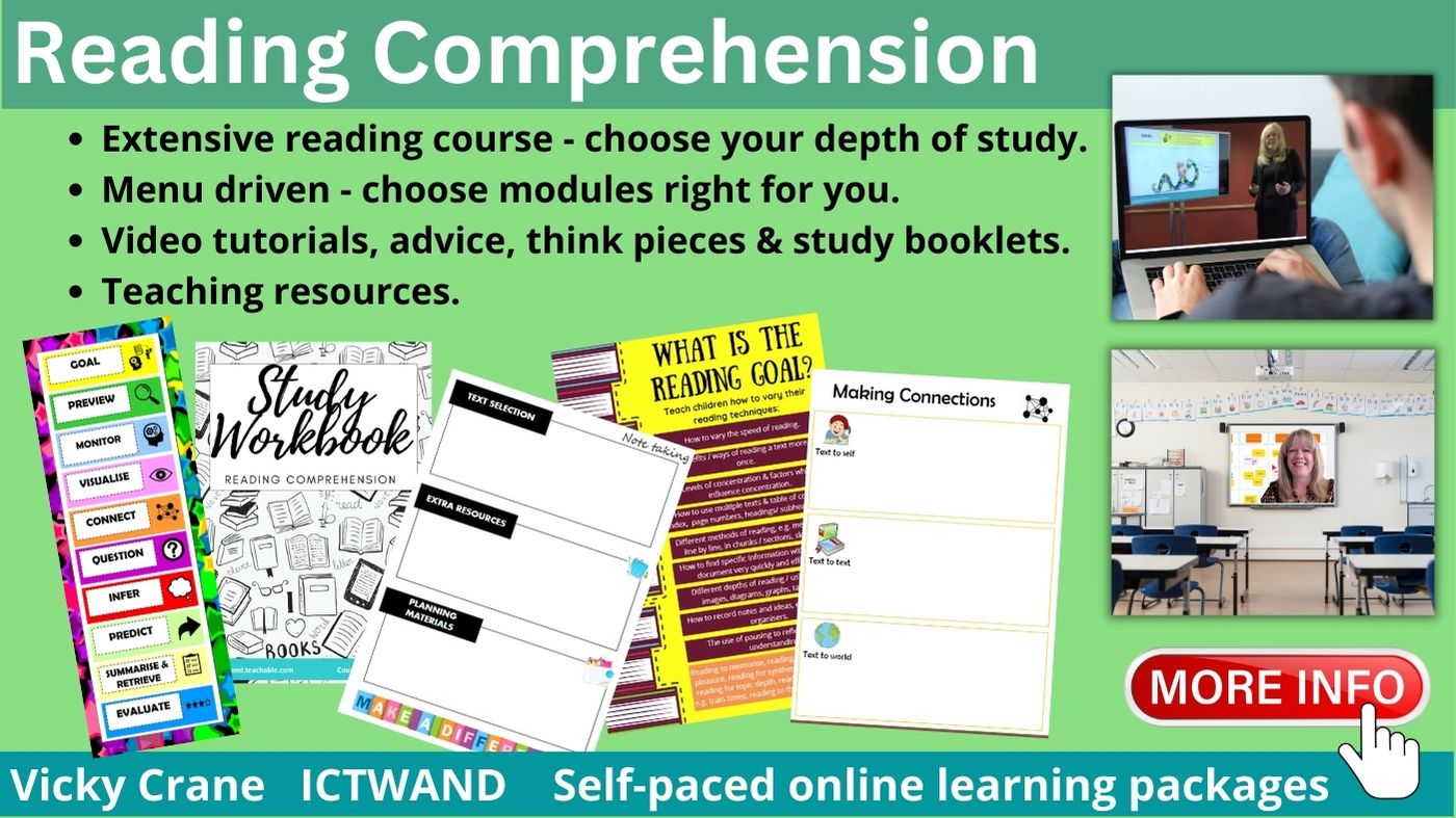 Teaching Reading Comprehension Online Course